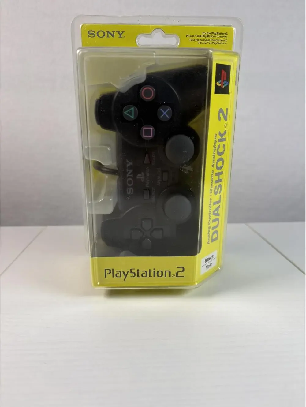 Sony OEM PlayStation 2 PS2 Black Dual Shock Analog Controller